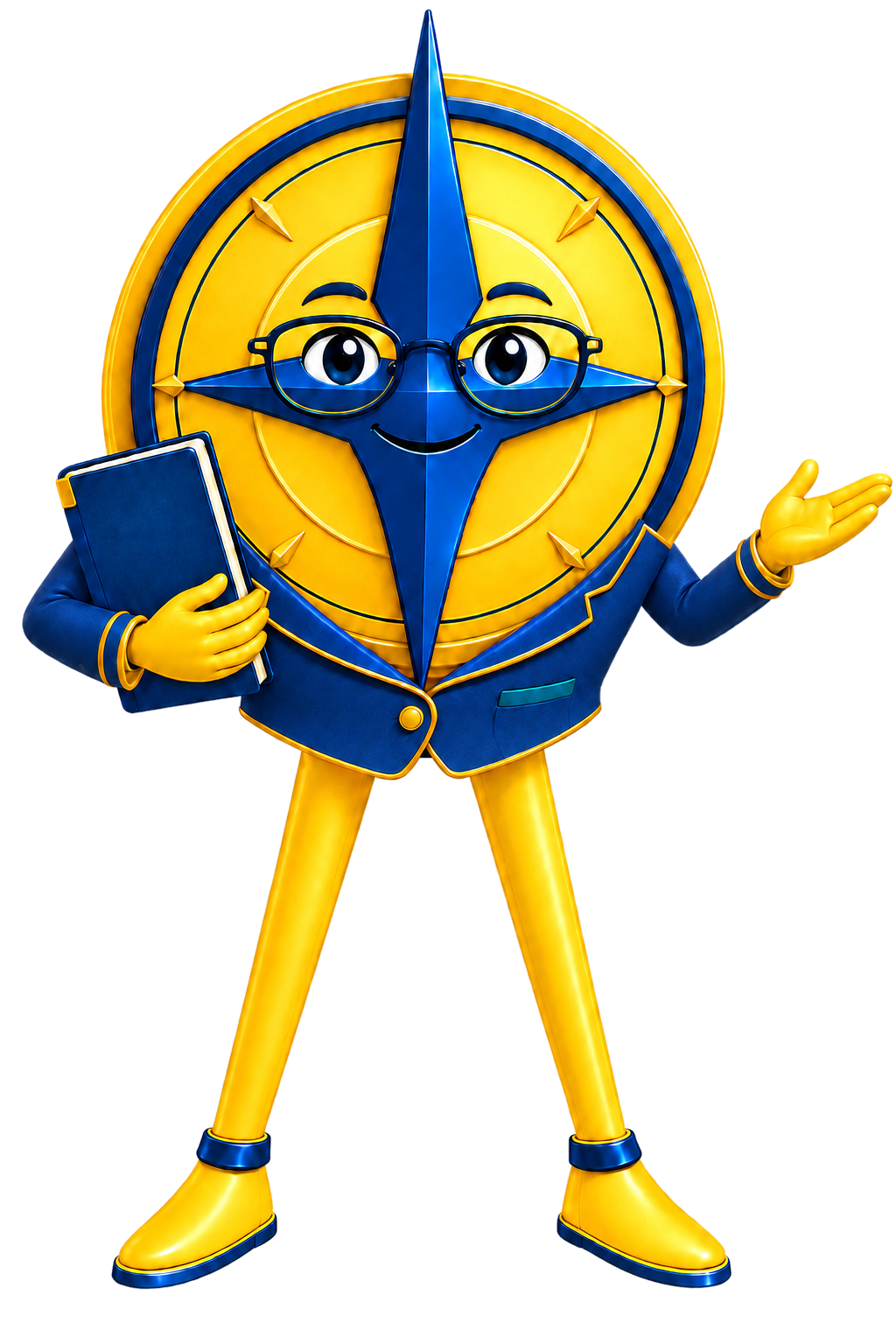 Gold Navi in a navy counsellor jacket, guiding schools through the NAVIYA pilot